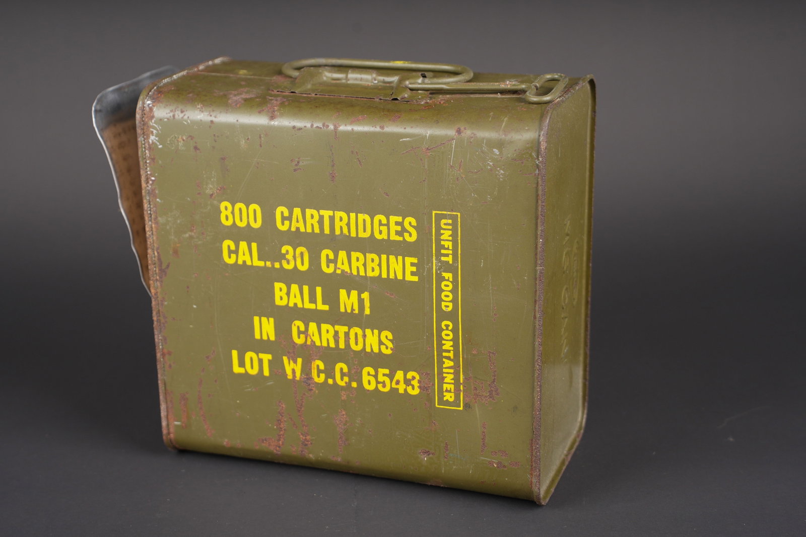 Caisse a munition US. US Army ammunitions crate. (1 of 9)