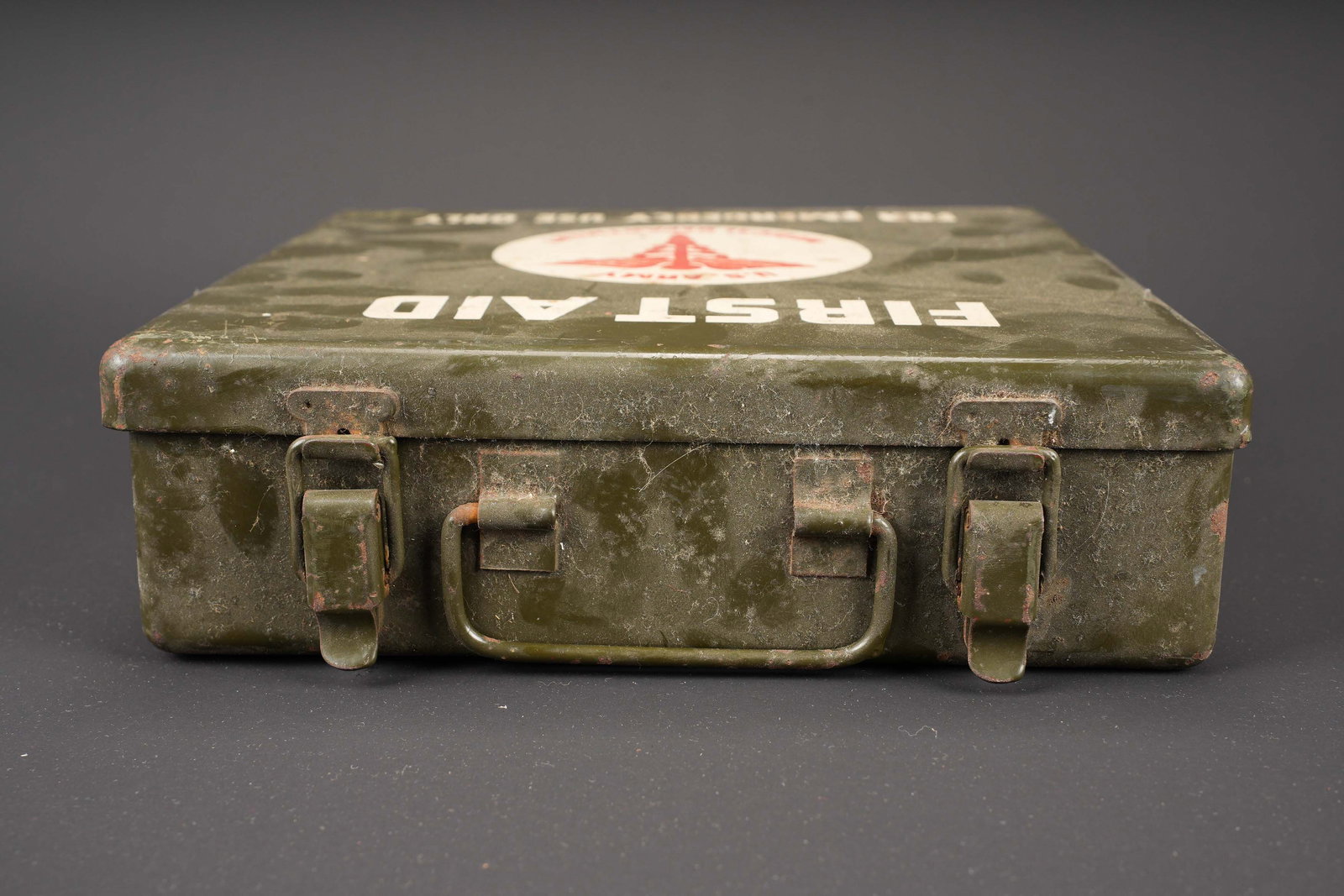Caisse First Aid US. US Army First Aid case. - 4