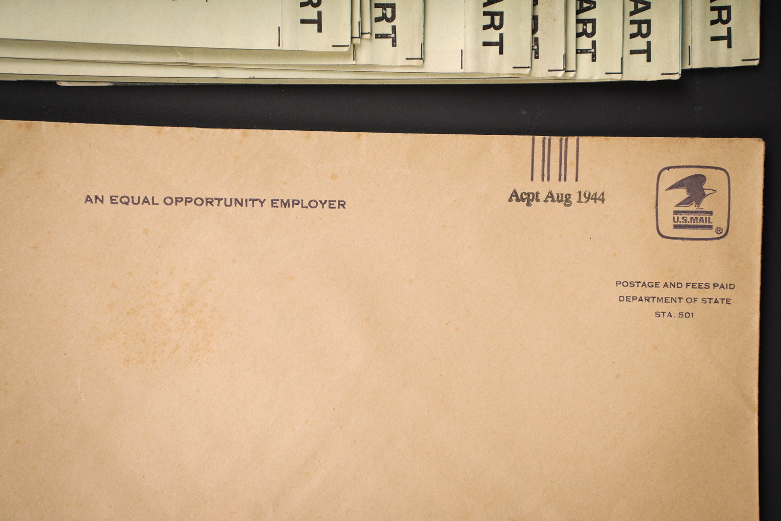 Documents US. US Army document. - 5