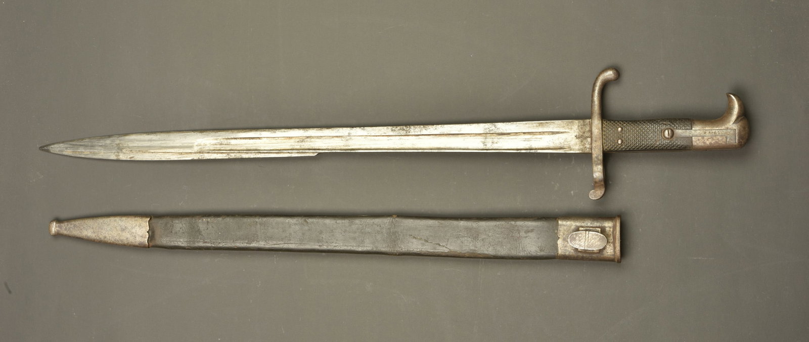 Baionnette allemande de chasseur type Hirschfanger M1865 regimentee Garde Schutzen. German Jager (1 of 7)