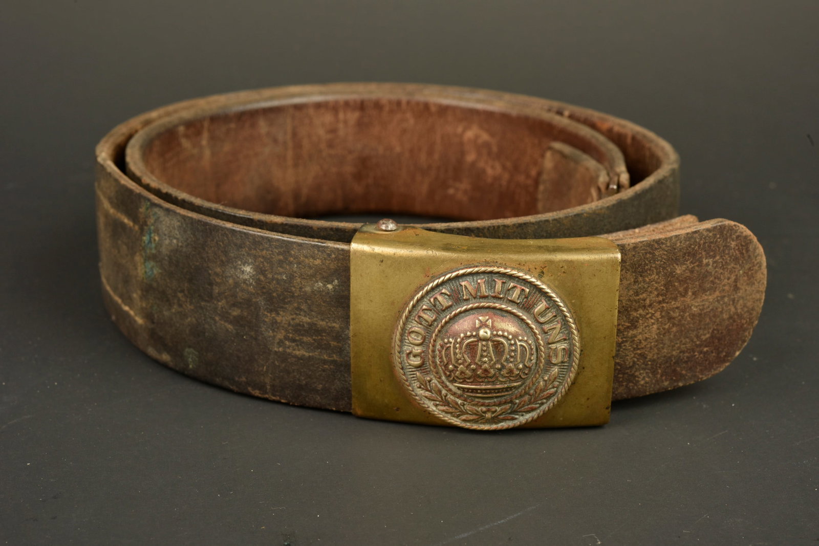 Ceinturon prussien avec boucle M1895. Prussian belt with Model 1895 buckle (1 of 4)
