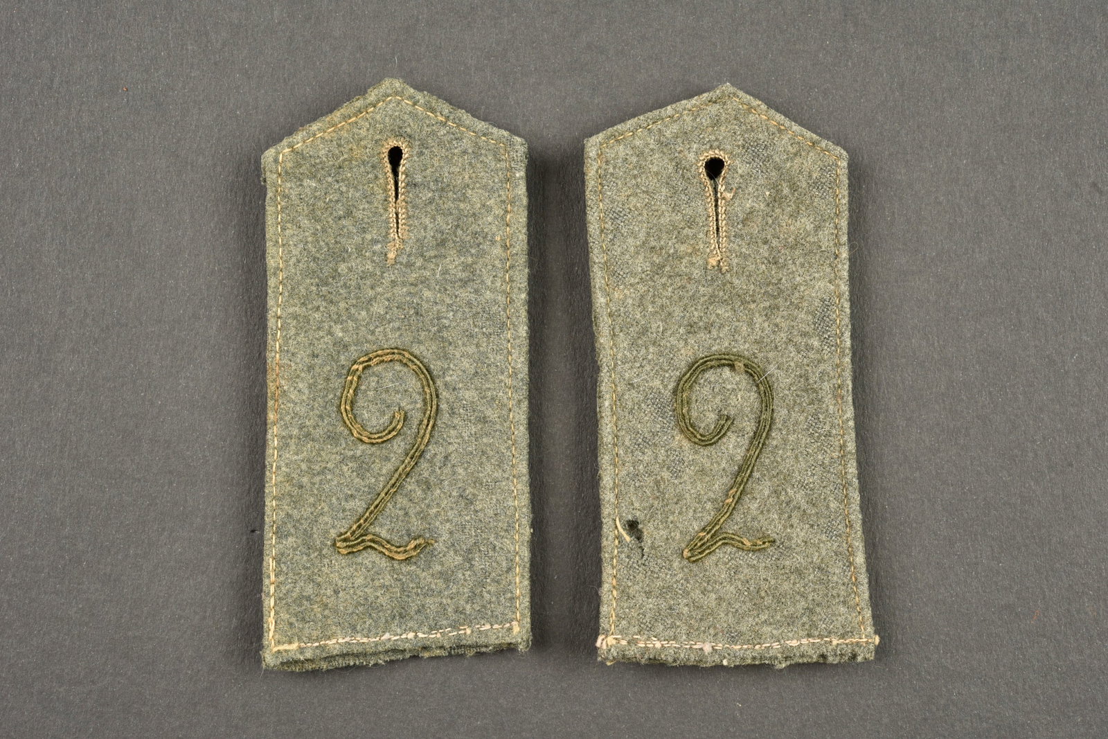 Paire de pattes d epaule Chasseurs bavarois ou troupes de montagne. Pair of Bavarian Jager or (1 of 2)