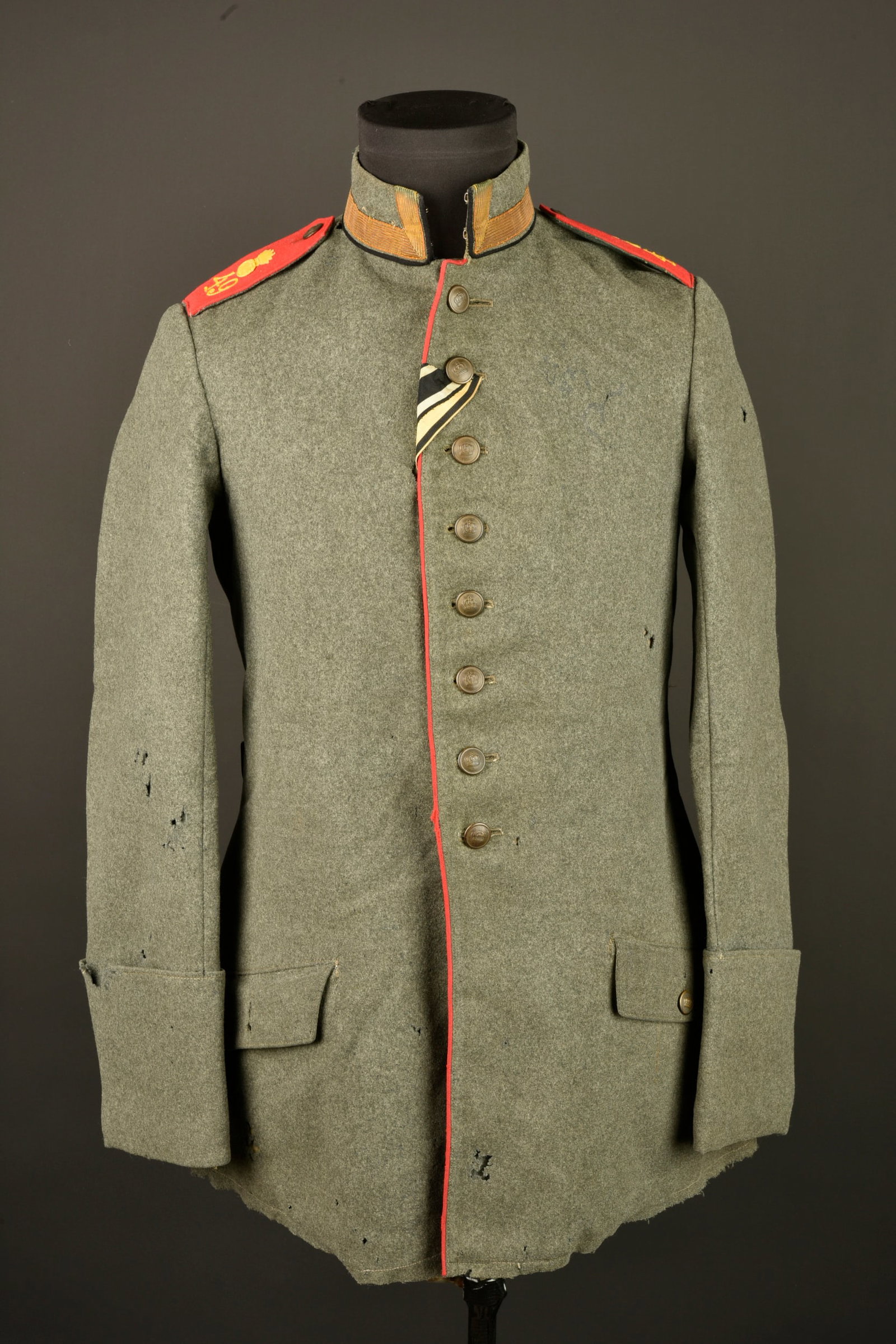 Feldrock 07-14 d un sous officier du 49 Feldartillerie du Wurttemberg. Model 1907/14 Feldrock tunic (1 of 17)