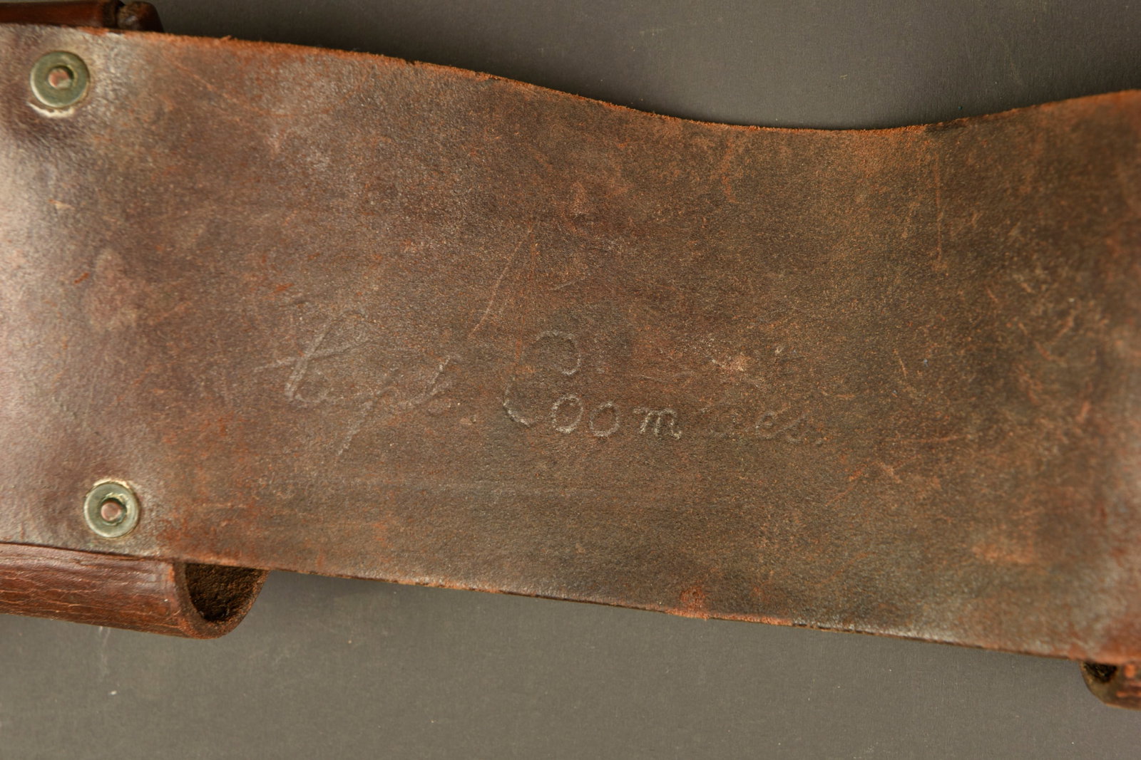 Baudrier cartouchiere de cavalerie anglaise. British cavalry bandolier ammunition belt - 3
