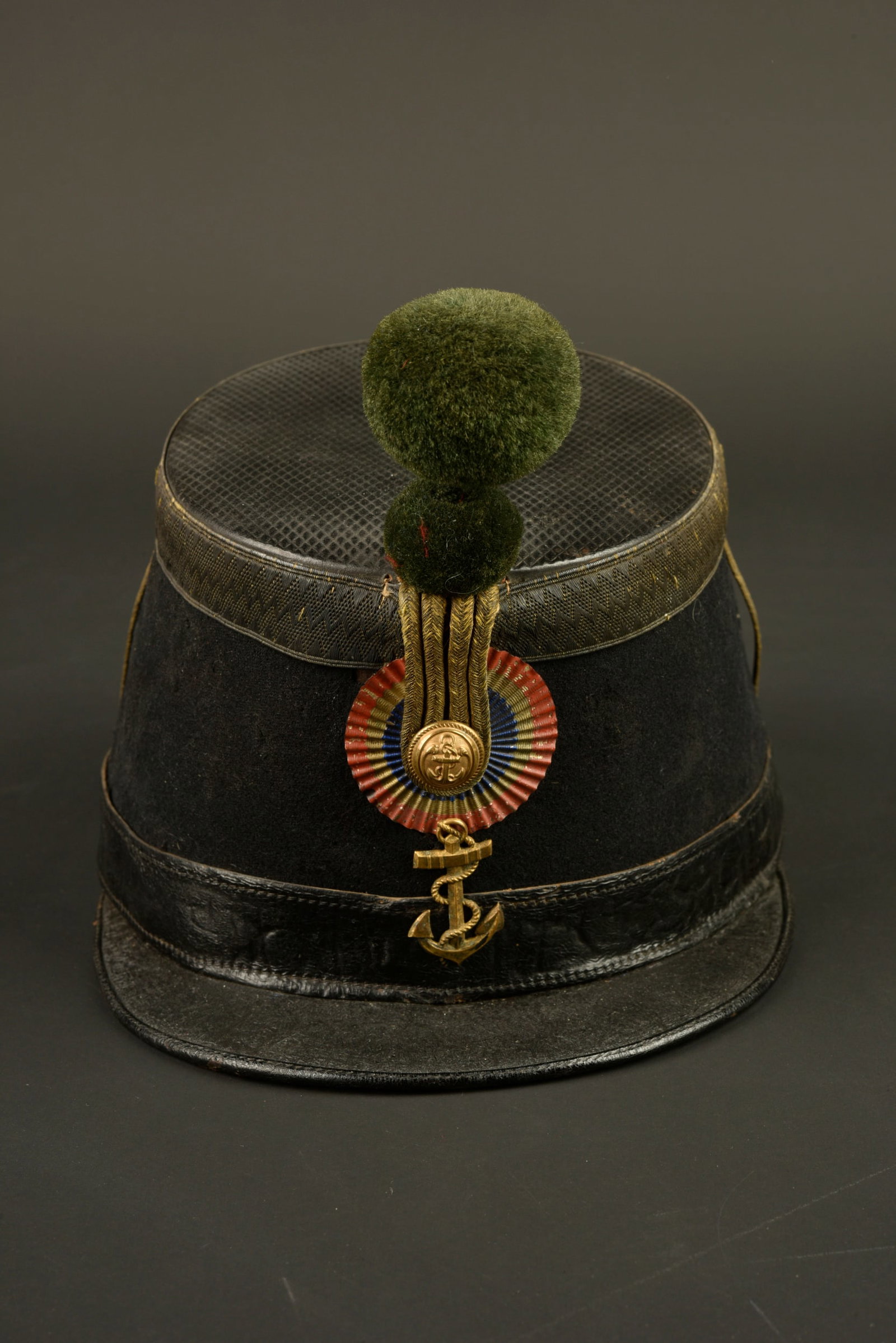 Shako infanterie coloniale. Colonial infantry shako. (1 of 15)