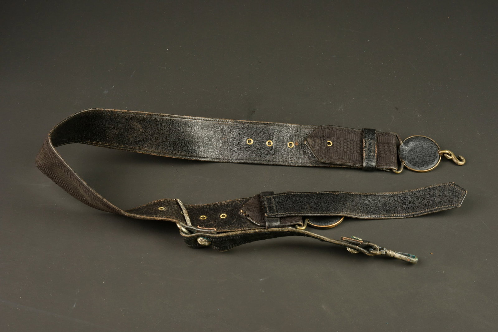 Ceinturon 1931 administrateur des colonies. Colonial administrator’s belt, 1931 pattern. - 2