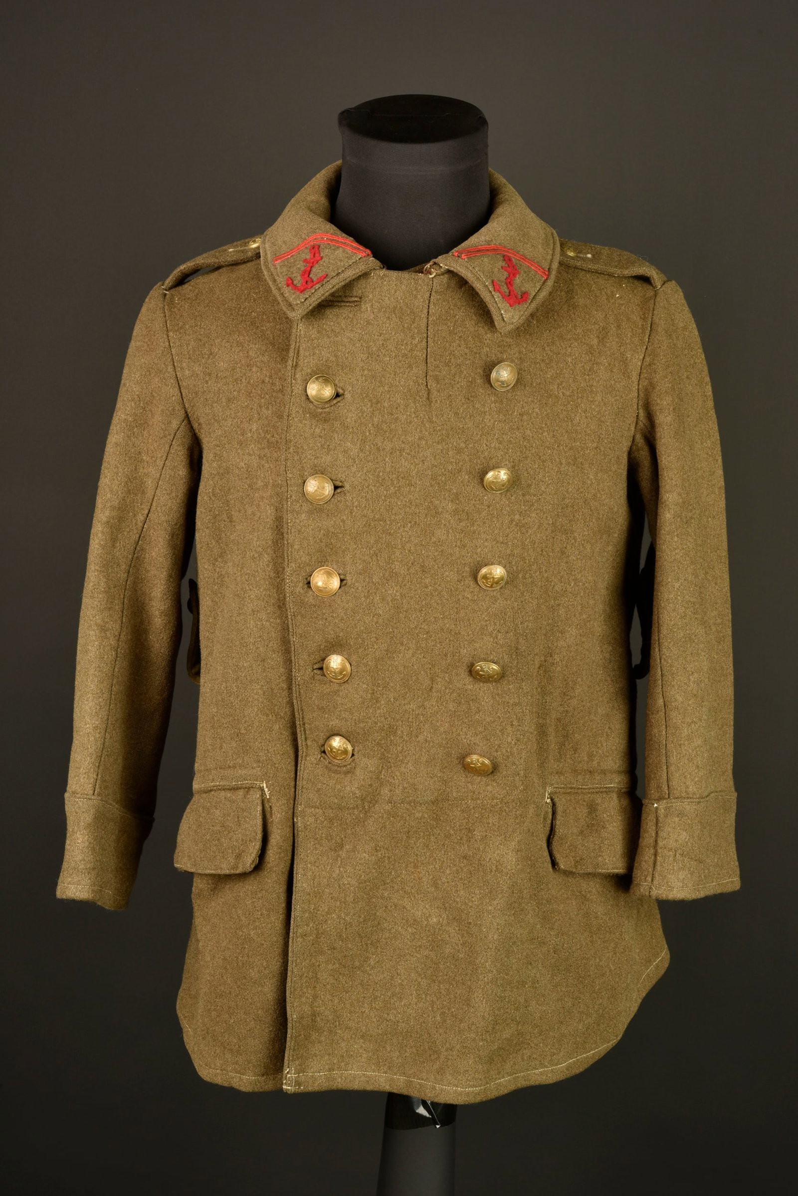 Paletot infanterie coloniale. Colonial infantry greatcoat. (1 of 13)