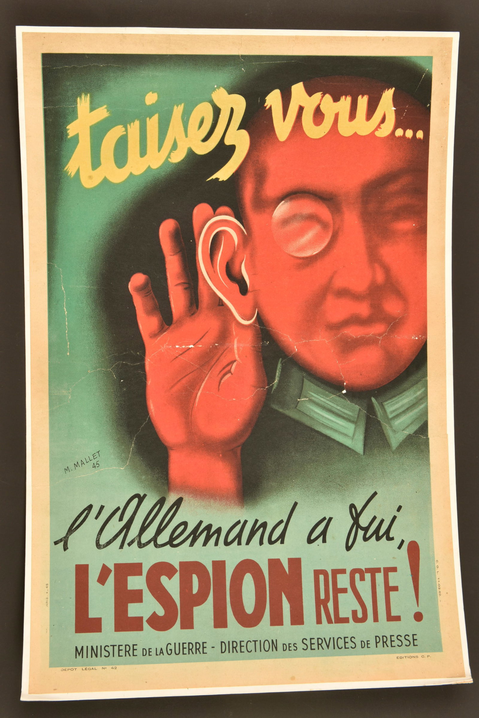 Affiches Seconde Guerre. Second World War posters. - 2