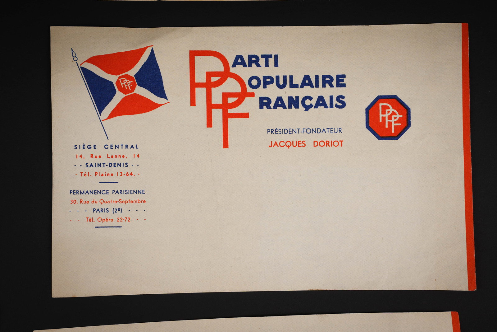Documents Vichy. Vichy documents. - 4