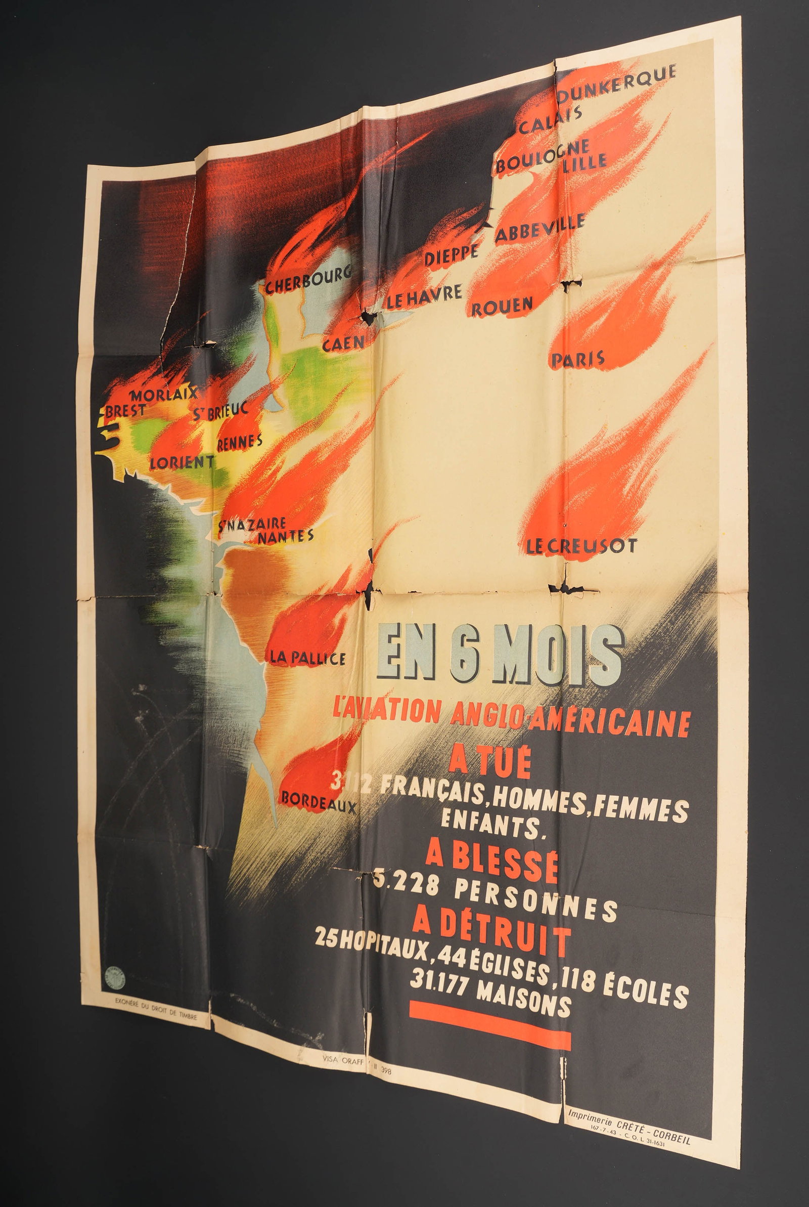 En 6 mois l aviation anglo americaine. In 6 months the Anglo-American aviation. (1 of 5)