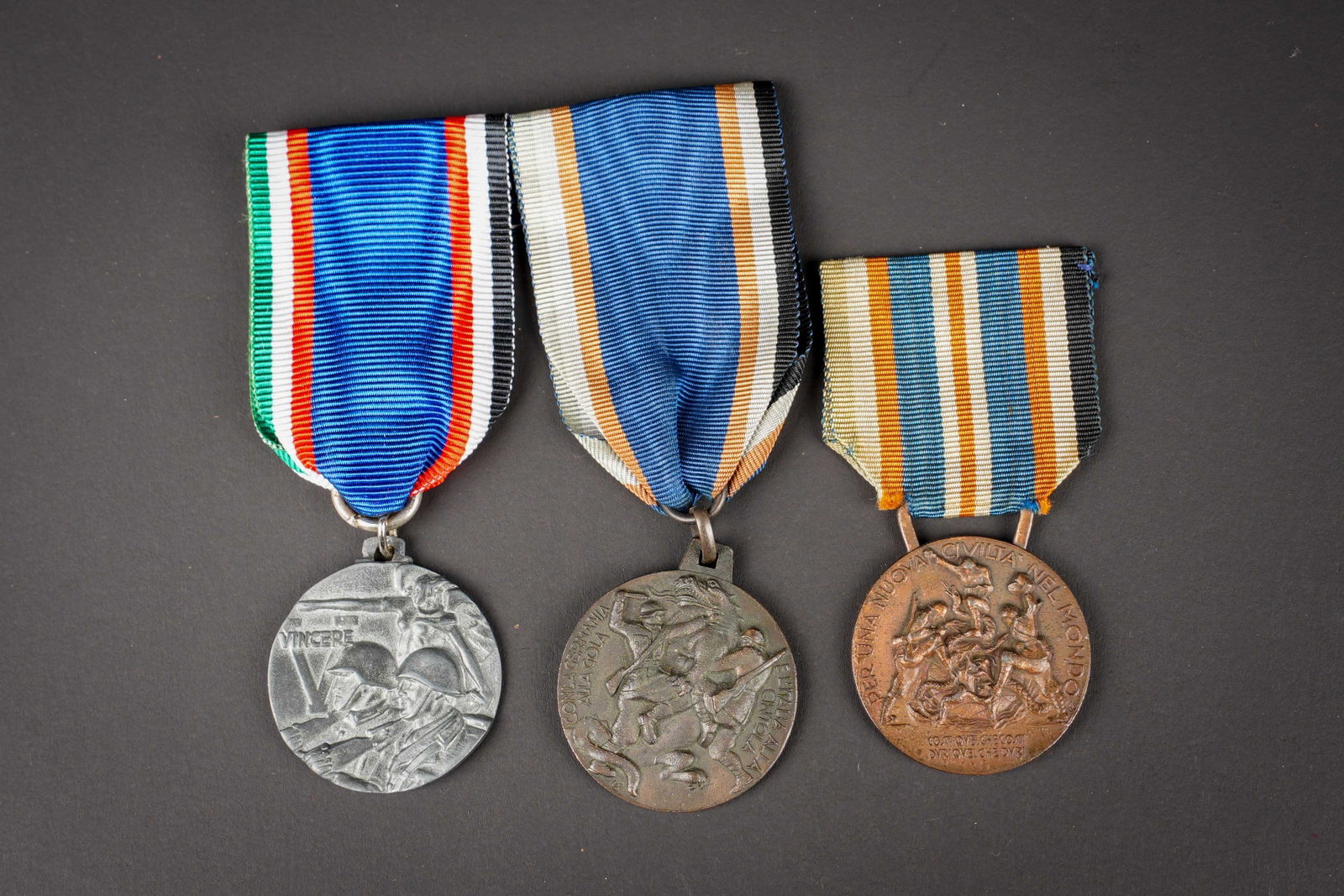 Medailles alliance italo allemande. Medals of the Italo German alliance. (1 of 8)