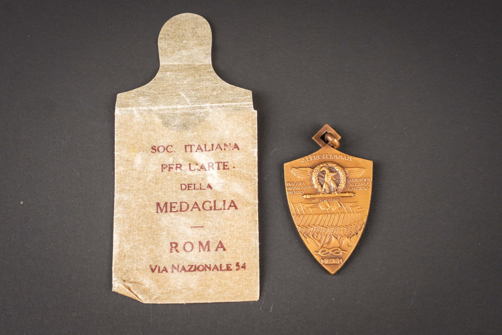 Medaille XXIII MARZO SPAGNA. XXIII Marzo Spagna medal. (1 of 2)