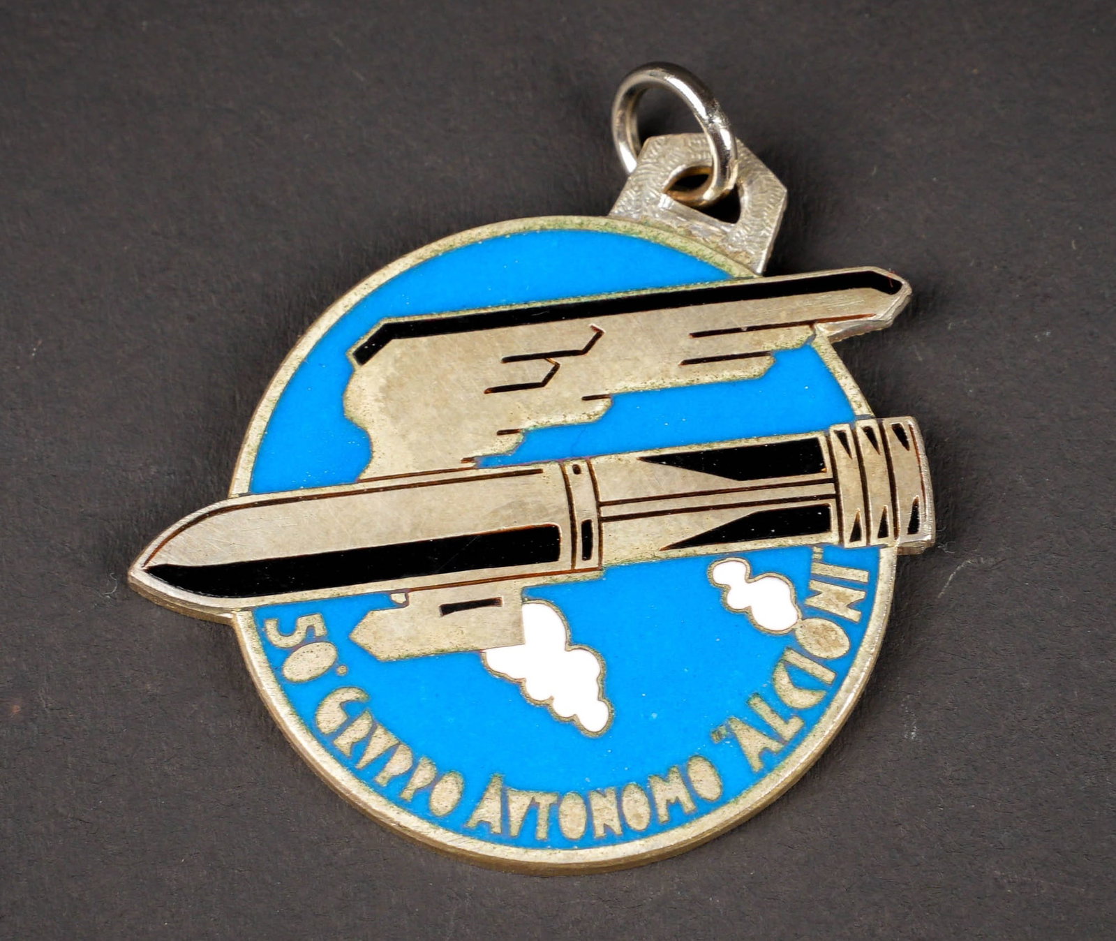 MEDAGLIA 50 GRUPPO AUTONOMO ALCIONI REGIA AERONAUTICA. (1 of 2)