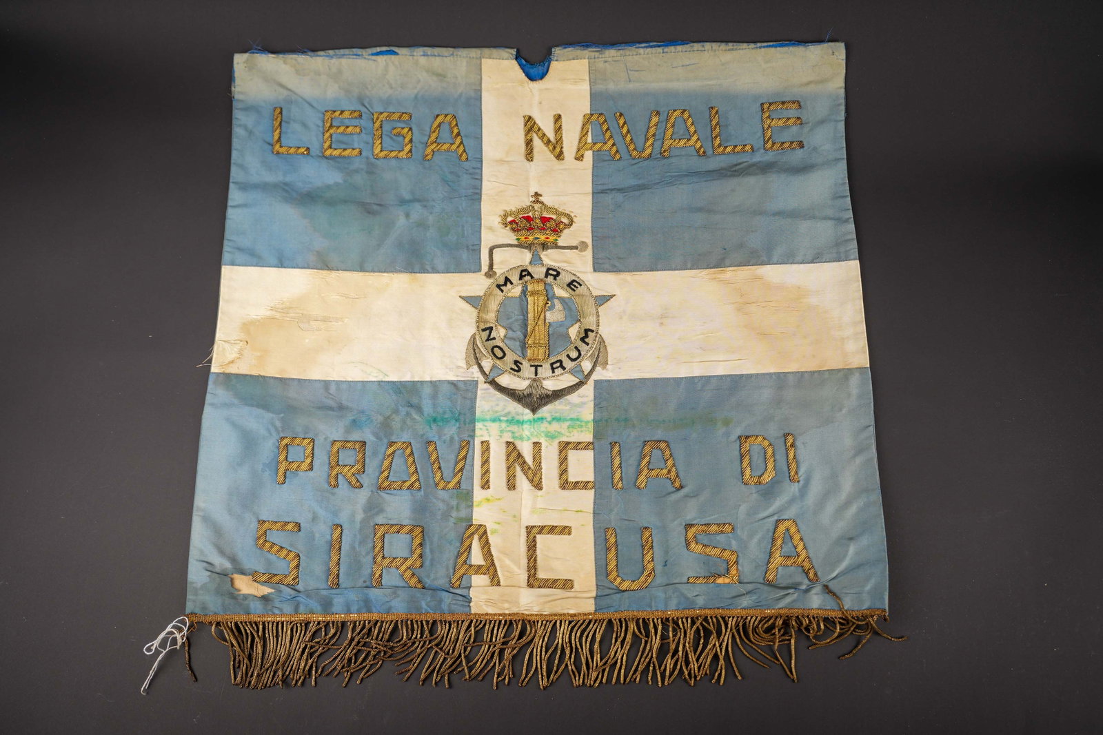 GAGLIARDETTO LEGA NAVALE SIRACUSA. (1 of 2)