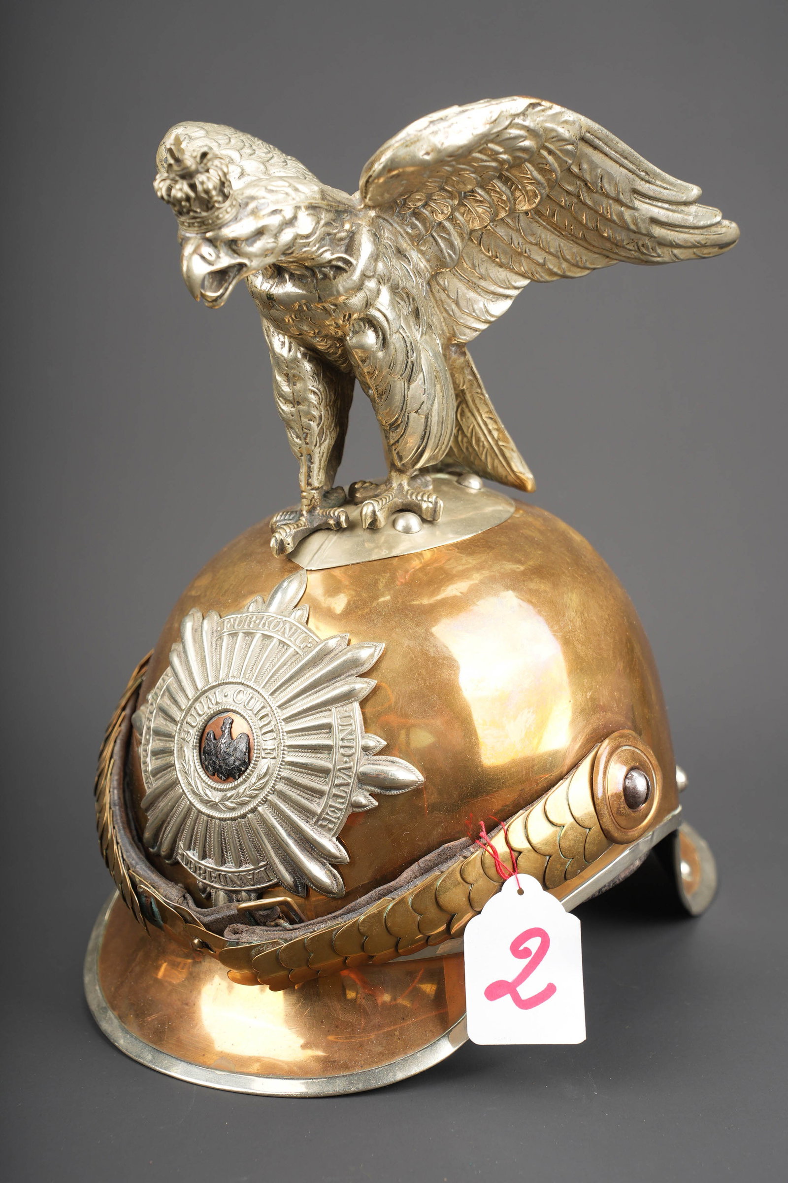 Casque de Cuirassier de la Garde prussienne Modele 1867 de troupe. Model 1867 trooper?s cuirassier (1 of 15)