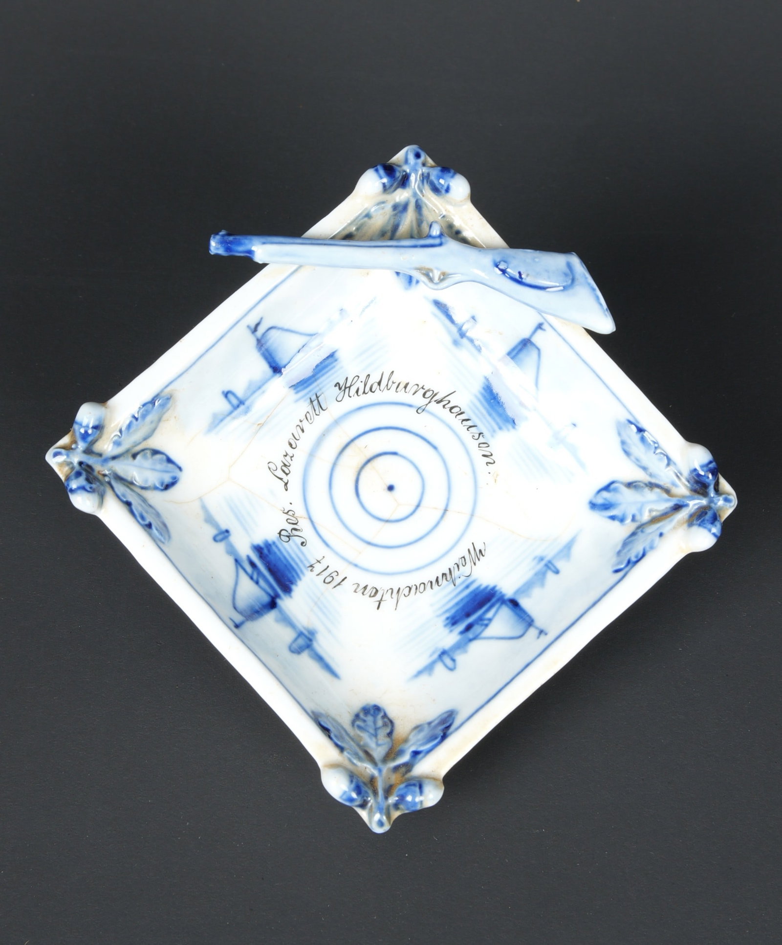 Cendrier Hildburghausen. Hildburghausen ashtray. (1 of 2)