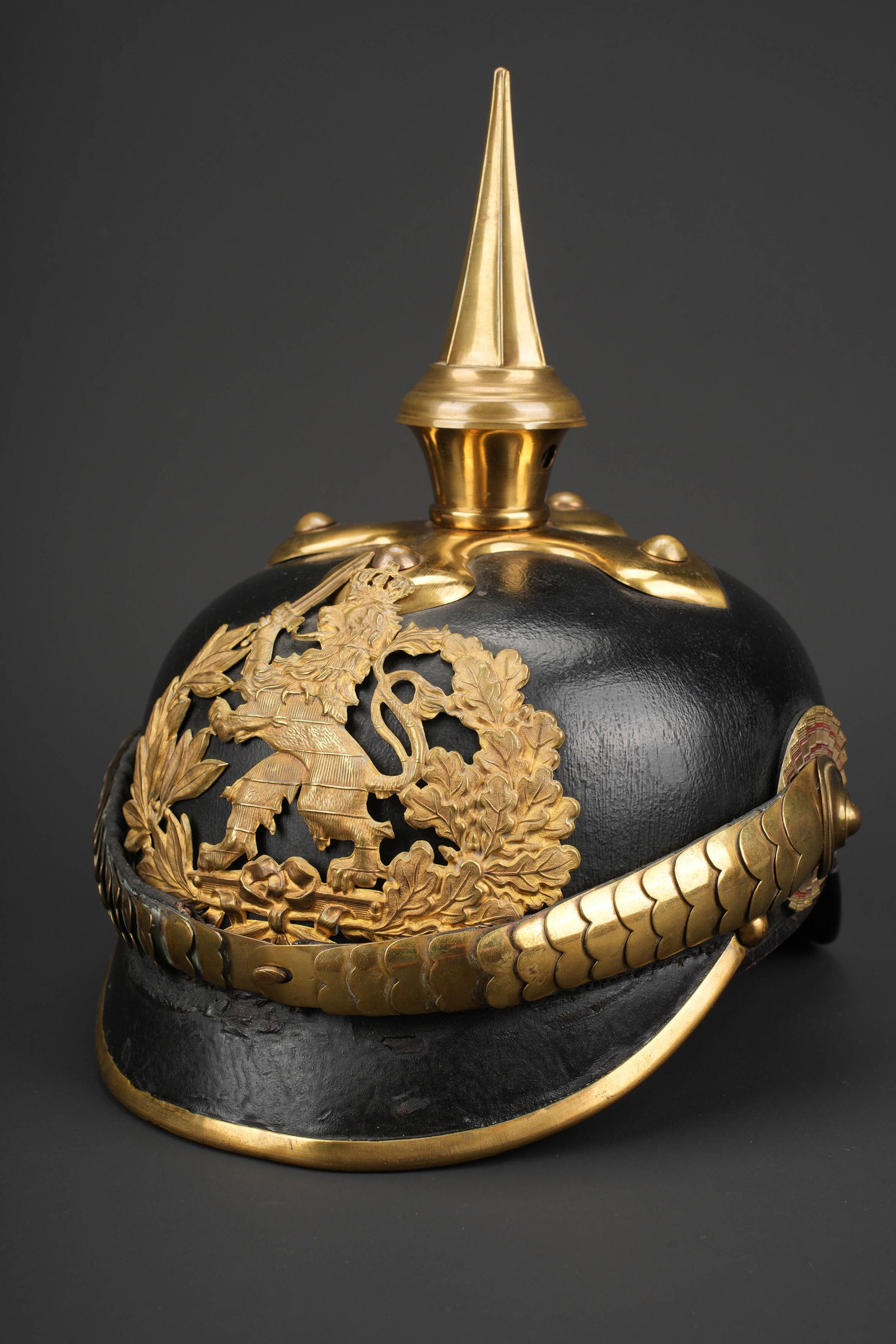 Casque du 116eme ou 117eme regiment d?infanterie du grand-duche de Hesse-Darmstadt - modele 1871/99 (1 of 15)