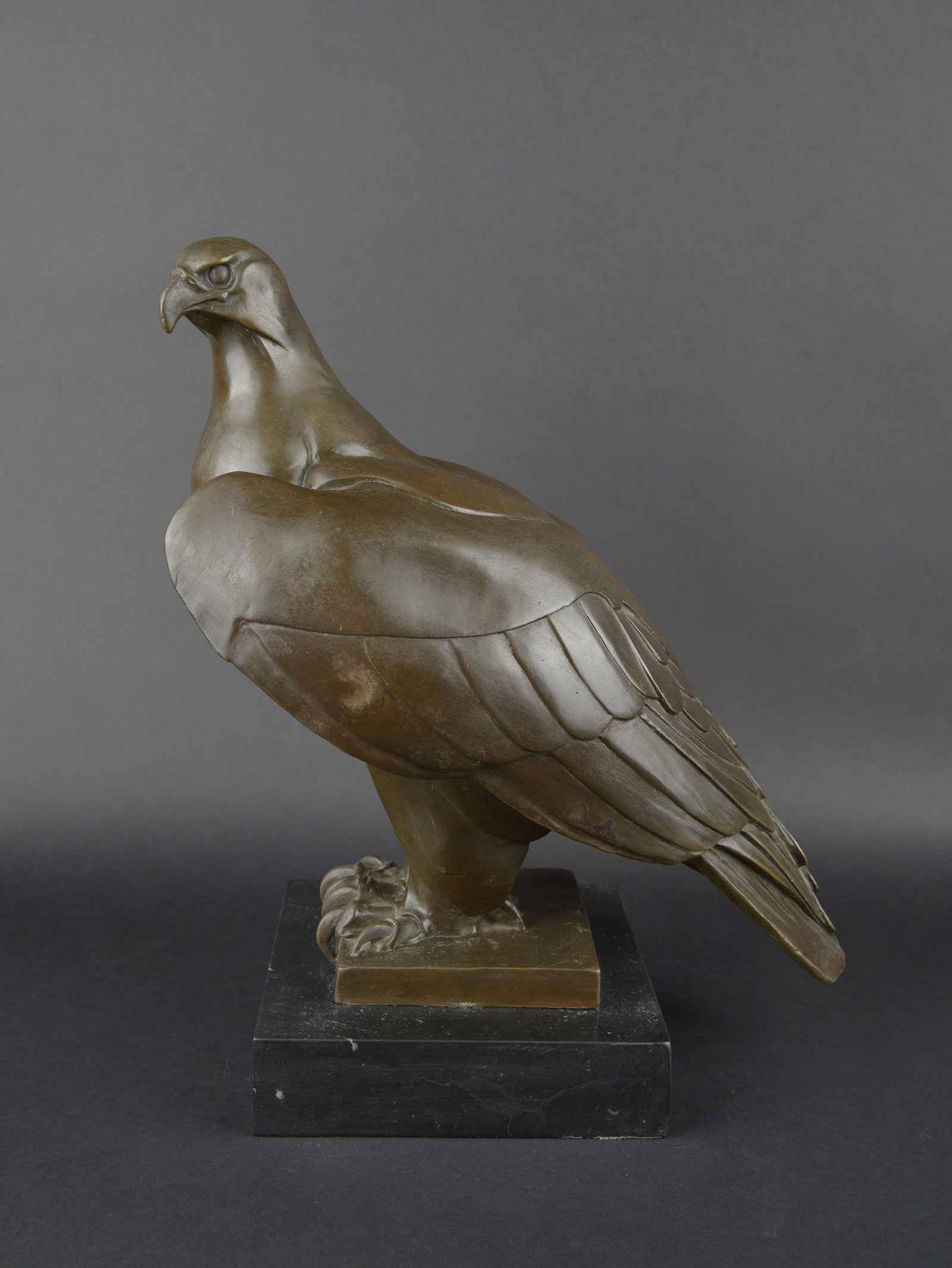 Aigle en bronze. Bronze eagle. - 2