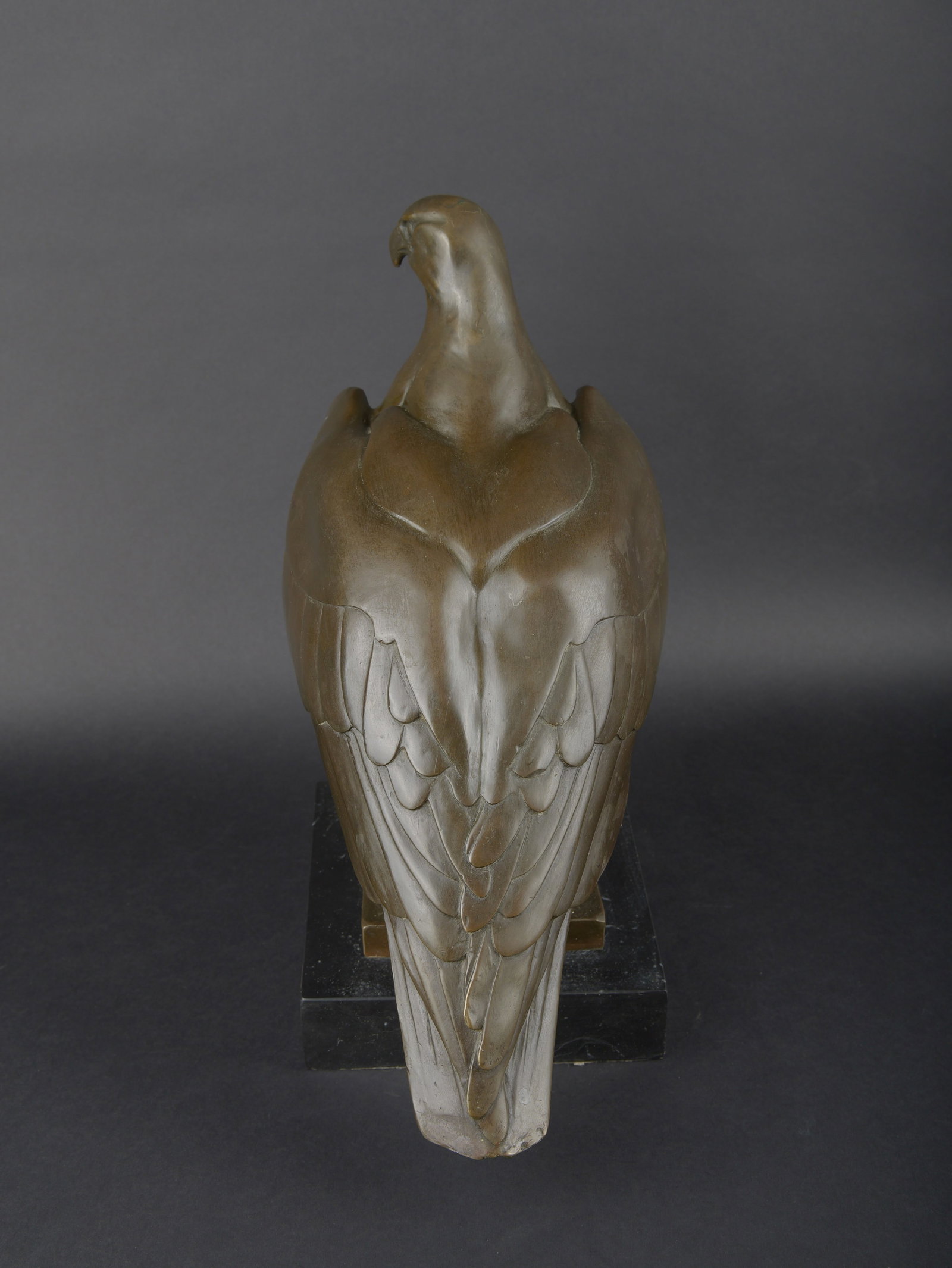 Aigle en bronze. Bronze eagle. - 3