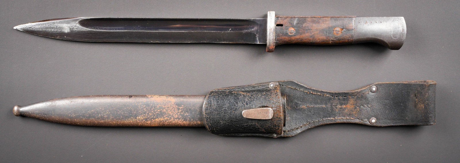 Baionnette de Mauser 98K. German Mauser bayonet. (1 of 4)