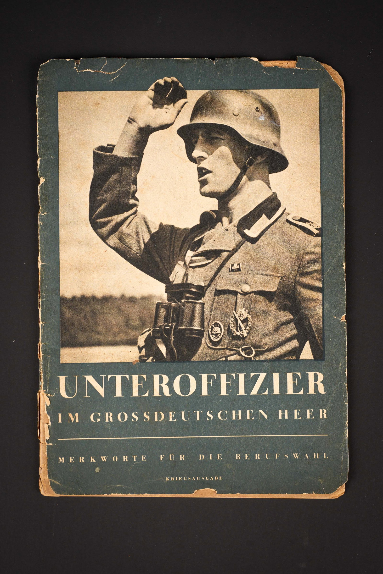 Livret d engagement Grossdeutschland. Gro?deutschland service booklet. (1 of 11)