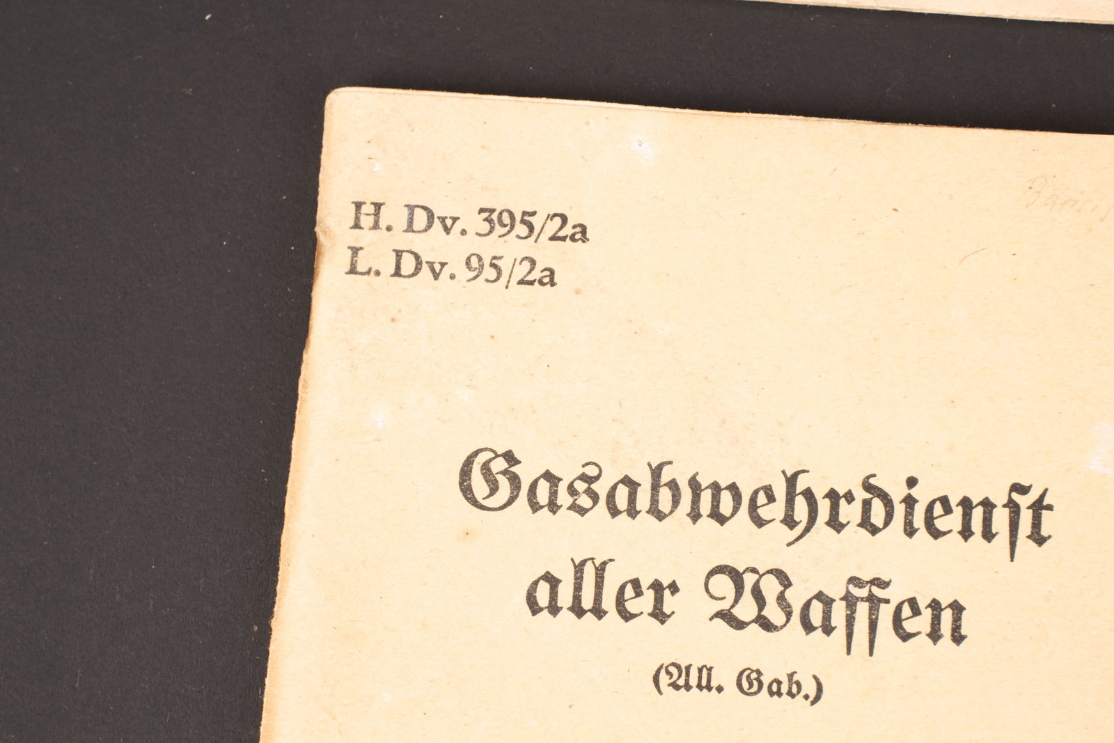 Documents allemand. German Document - 5
