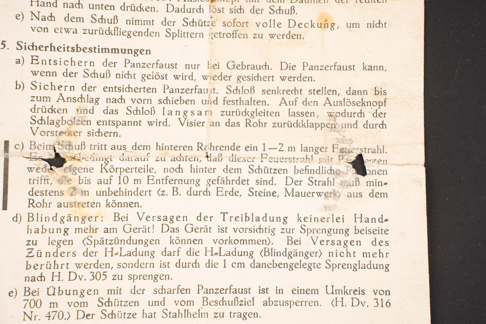 Documents allemand. German Document - 8