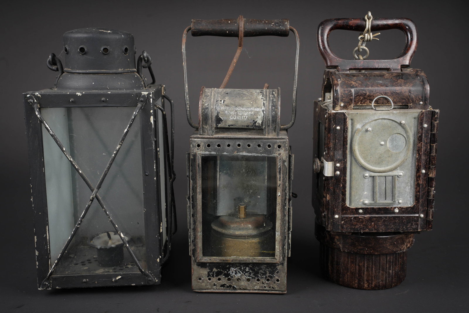 Lanternes allemande. German lanterns. - 2