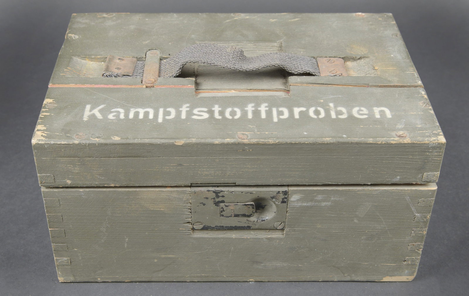 Kampfstoffproben. - 2