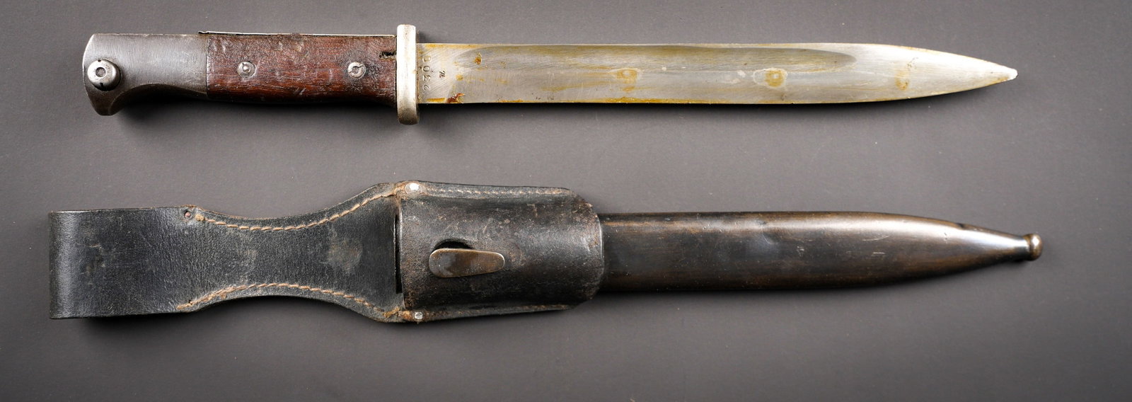 Baionnette de Mauser 98K. German Mauser bayonet. (1 of 5)