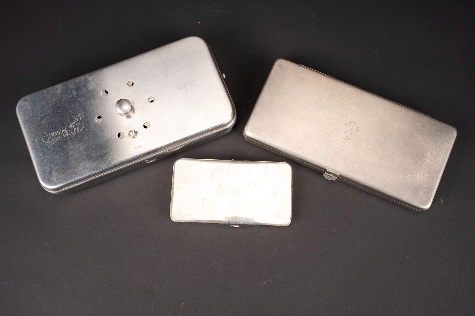 Lot de 3 boites medicales allemandes. Lot of 3 German medical boxes. (1 of 12)