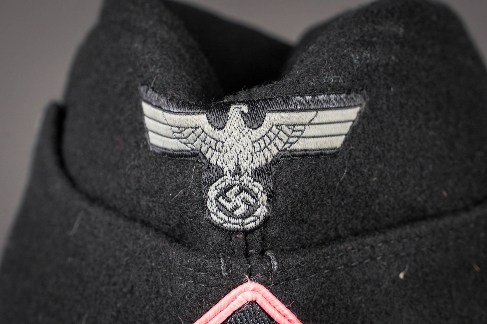 Calot Panzer. German Panzer garrison cap. - 2
