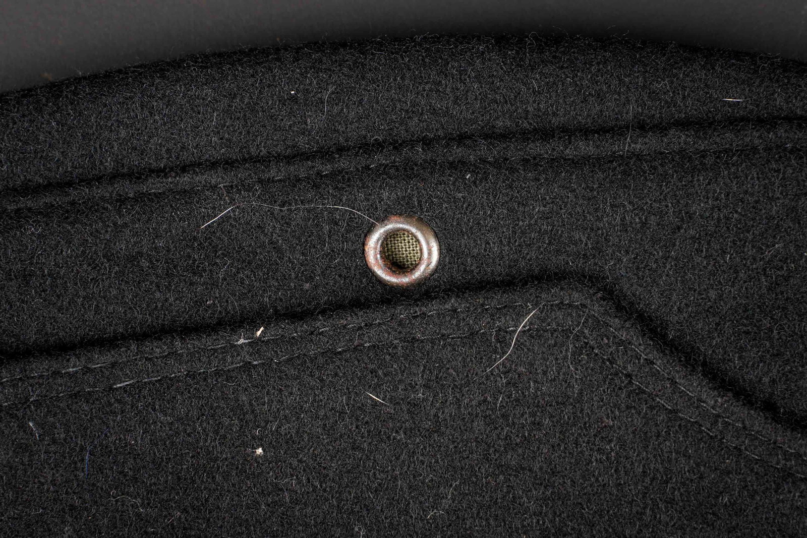 Calot Panzer. German Panzer garrison cap. - 7