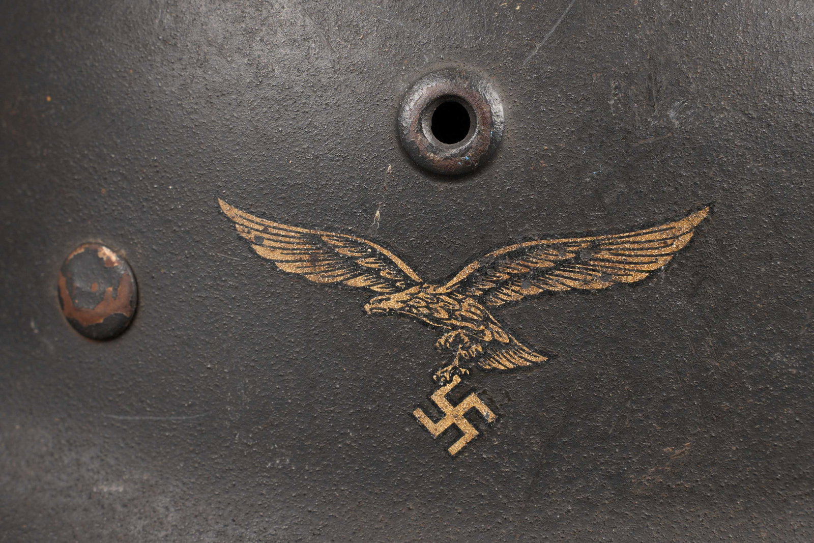 Casque de la Luftwaffe. German luftwaffe helmet. - 6