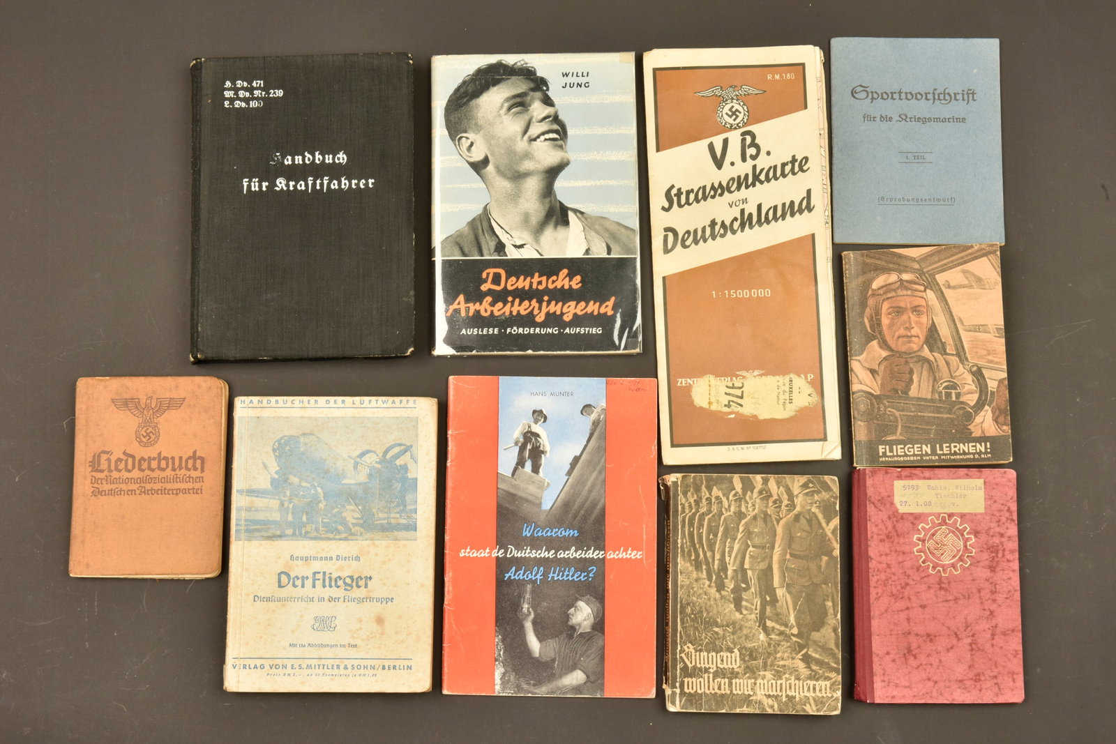 Ouvrages allemand. German publications. (1 of 3)
