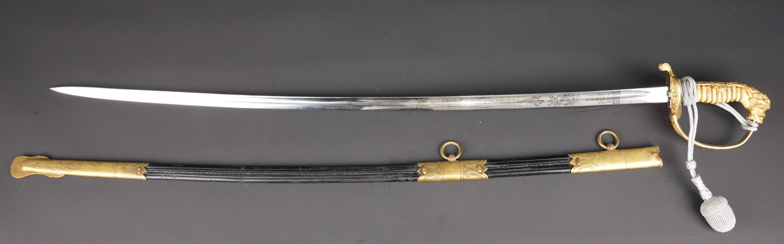 Epee Kriegsmarine. German Kriegsmarine sword. (1 of 20)