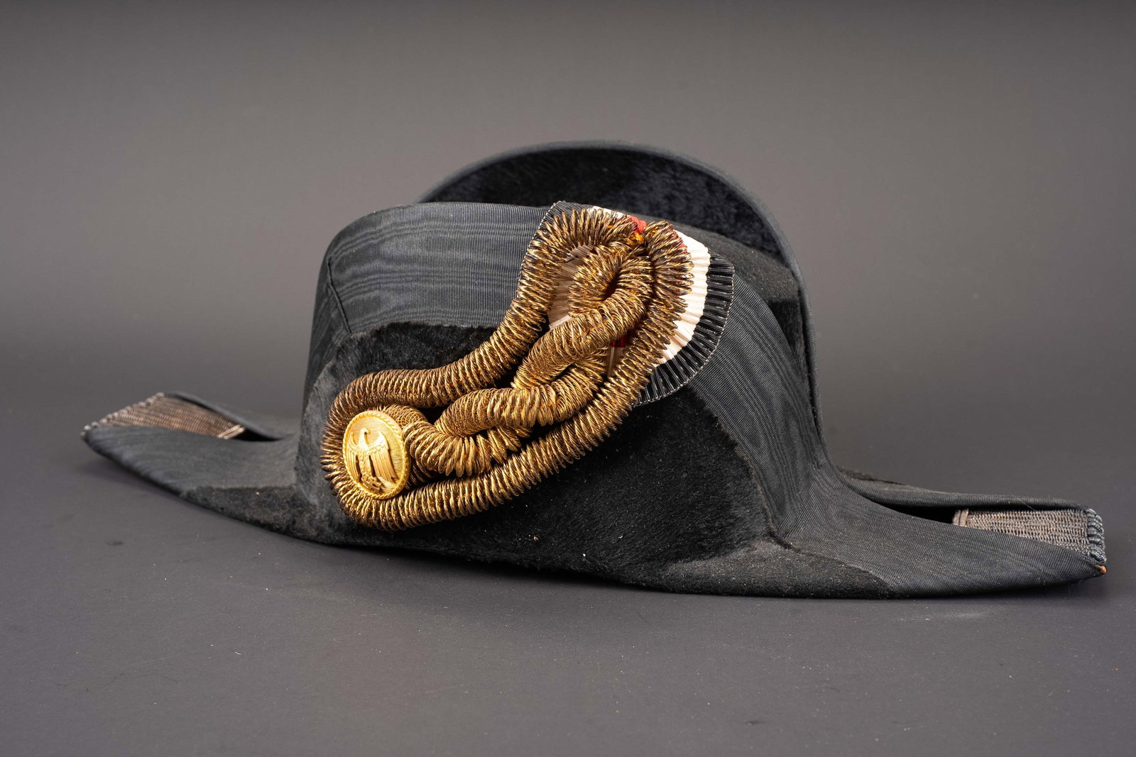 Bicorne d officier Kriegsmarine. Kriegsmarine officer?s bicorne hat. (1 of 8)