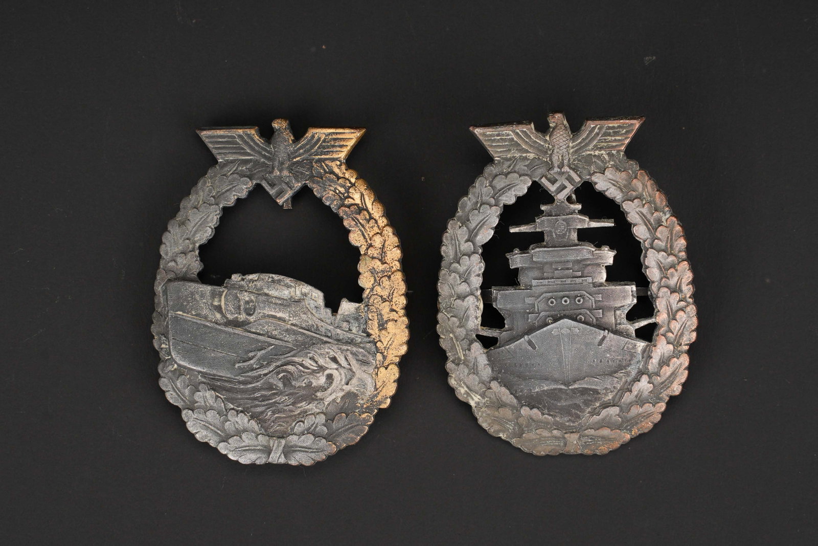 Insignes Kriegsmarine. German Navy insignias (1 of 2)