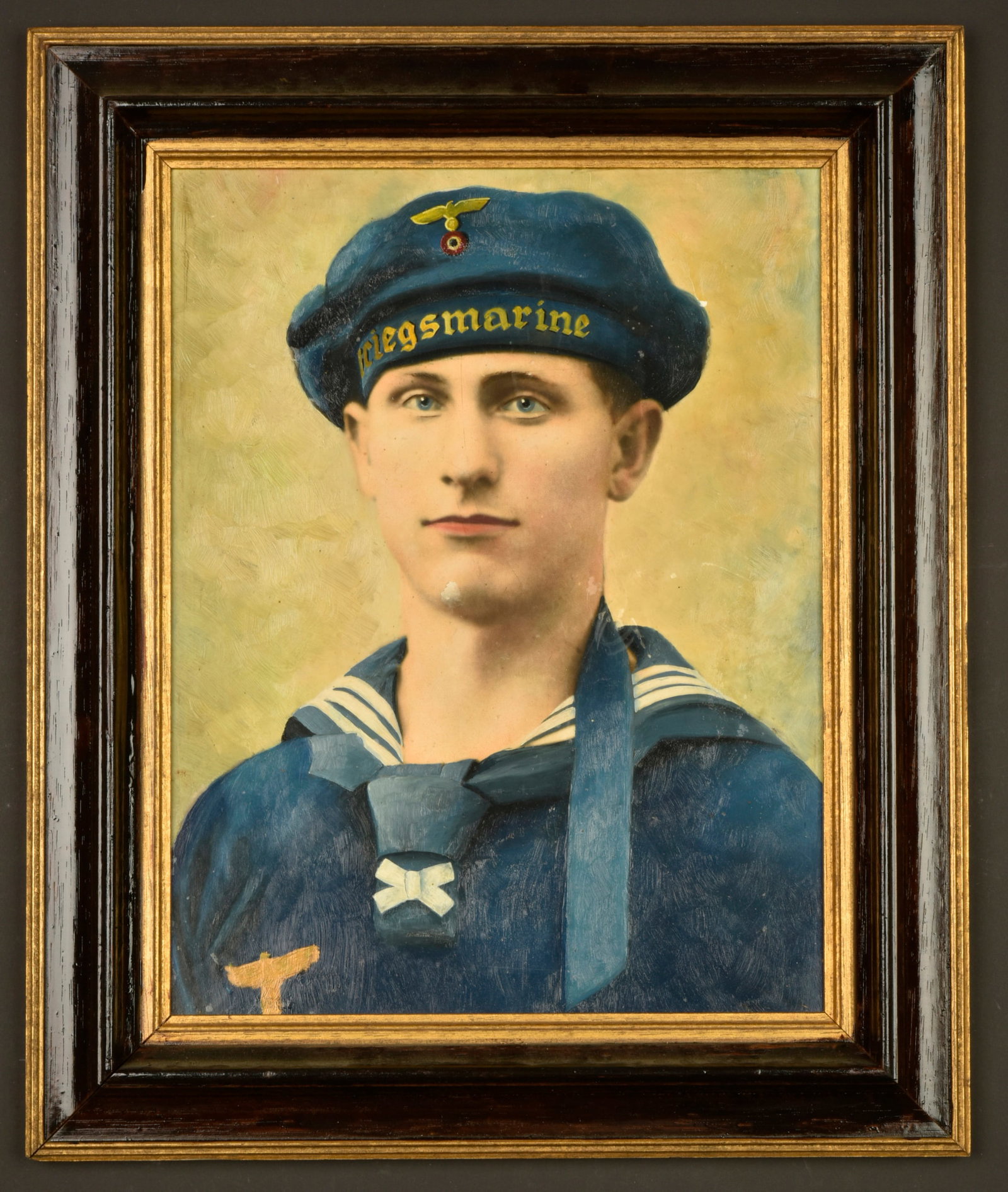 Portrait d un marin KM. Portrait of a Kriegsmarine sailor. (1 of 4)