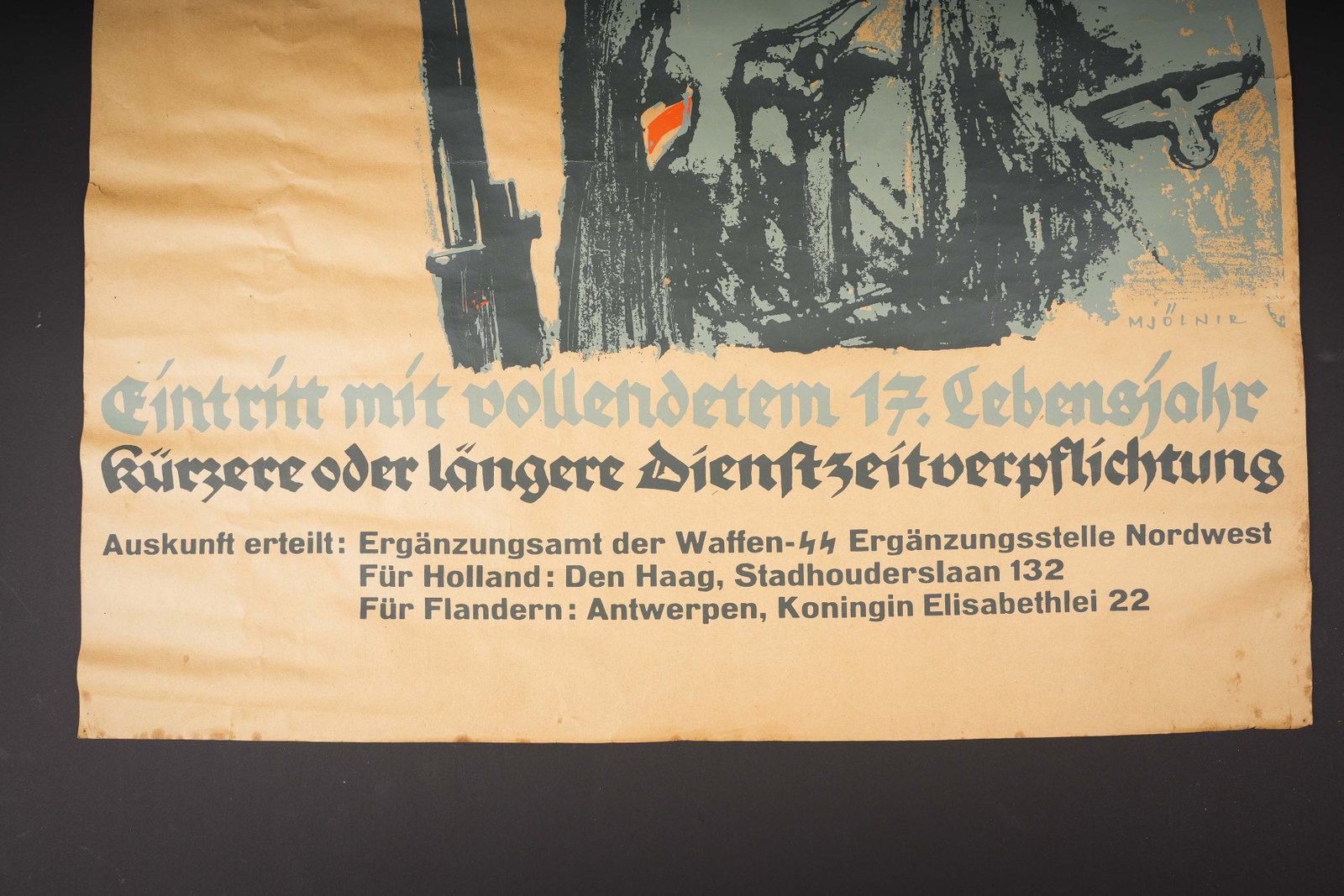 Affiche SS. German SS poster. - 4