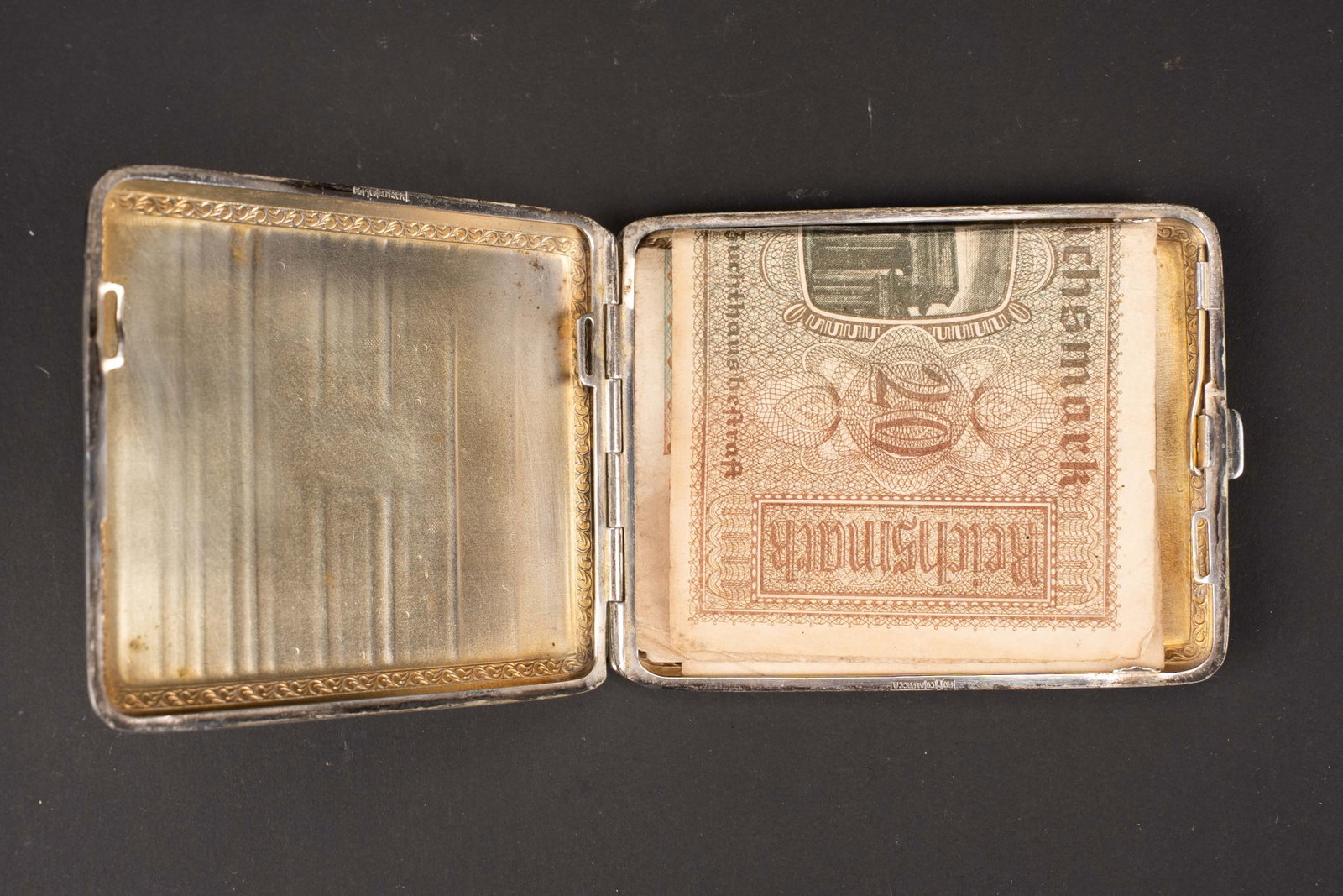 Etui a cigarette SS. SS cigarette case. - 3
