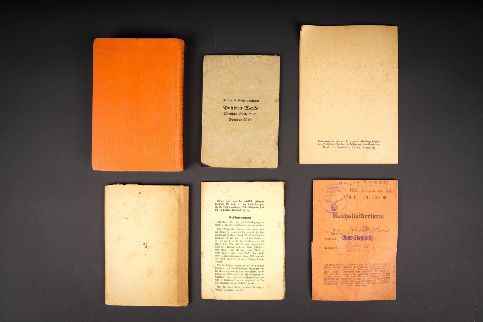 Documents allemand. German documents. - 3
