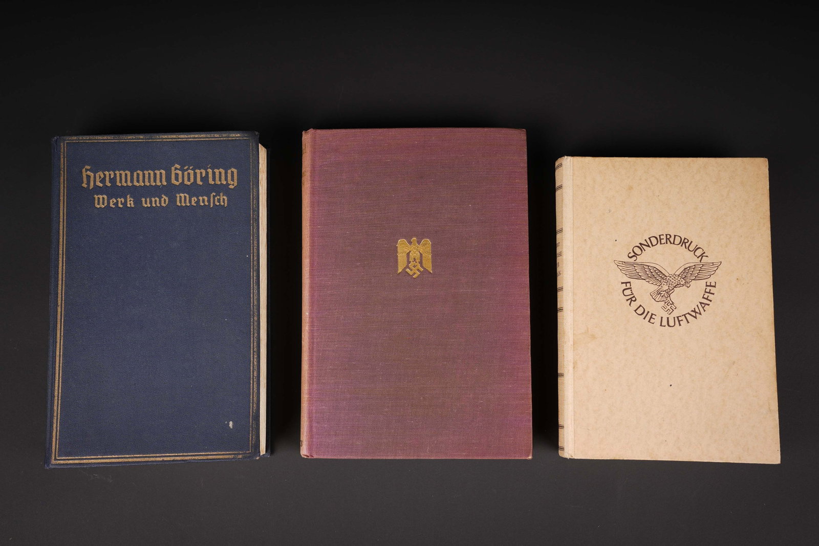 Livres Hermann Goering et Rommel. German books. (1 of 15)