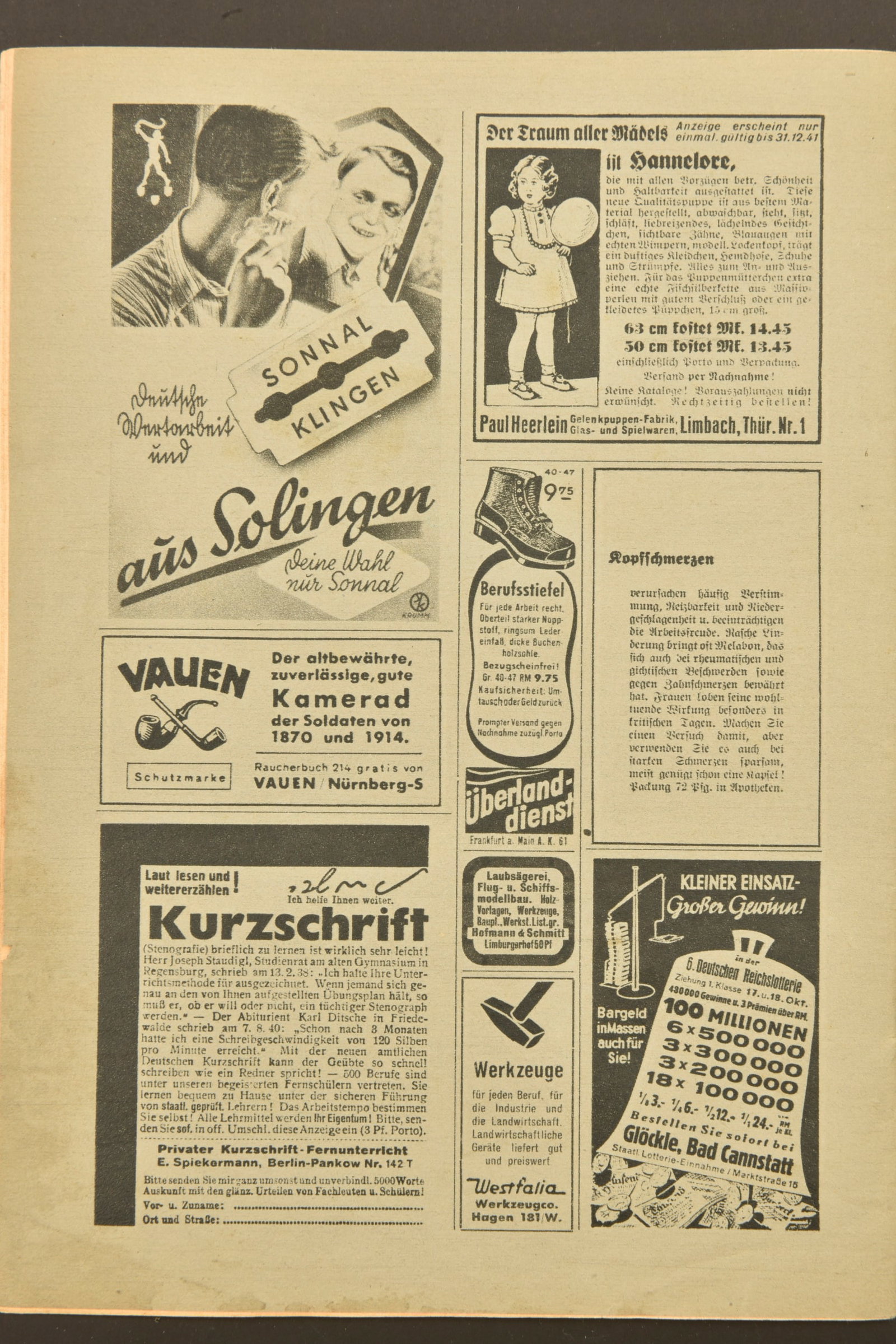 Documents allemand. German documents - 5