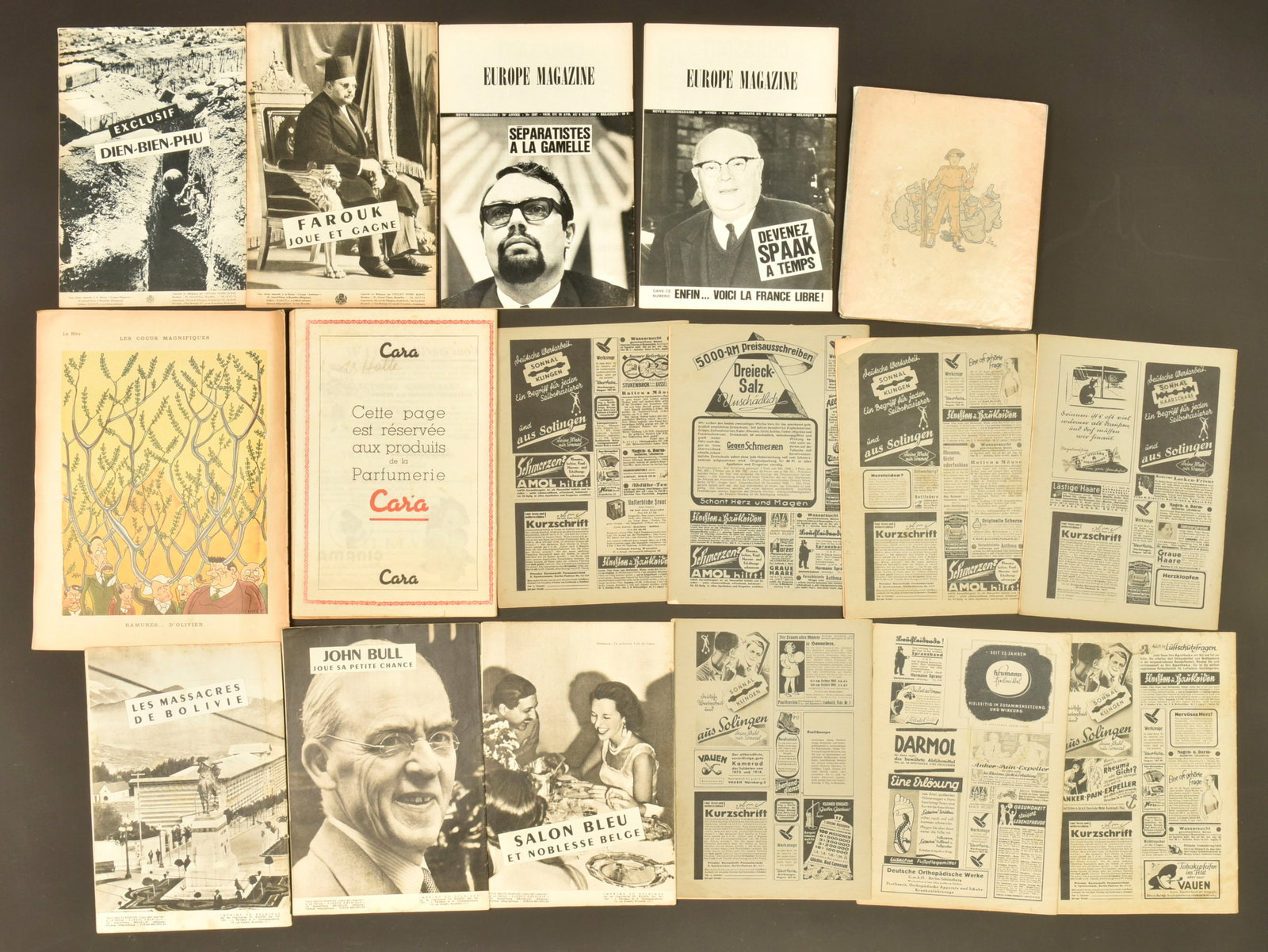 Documents allemand. German documents - 6