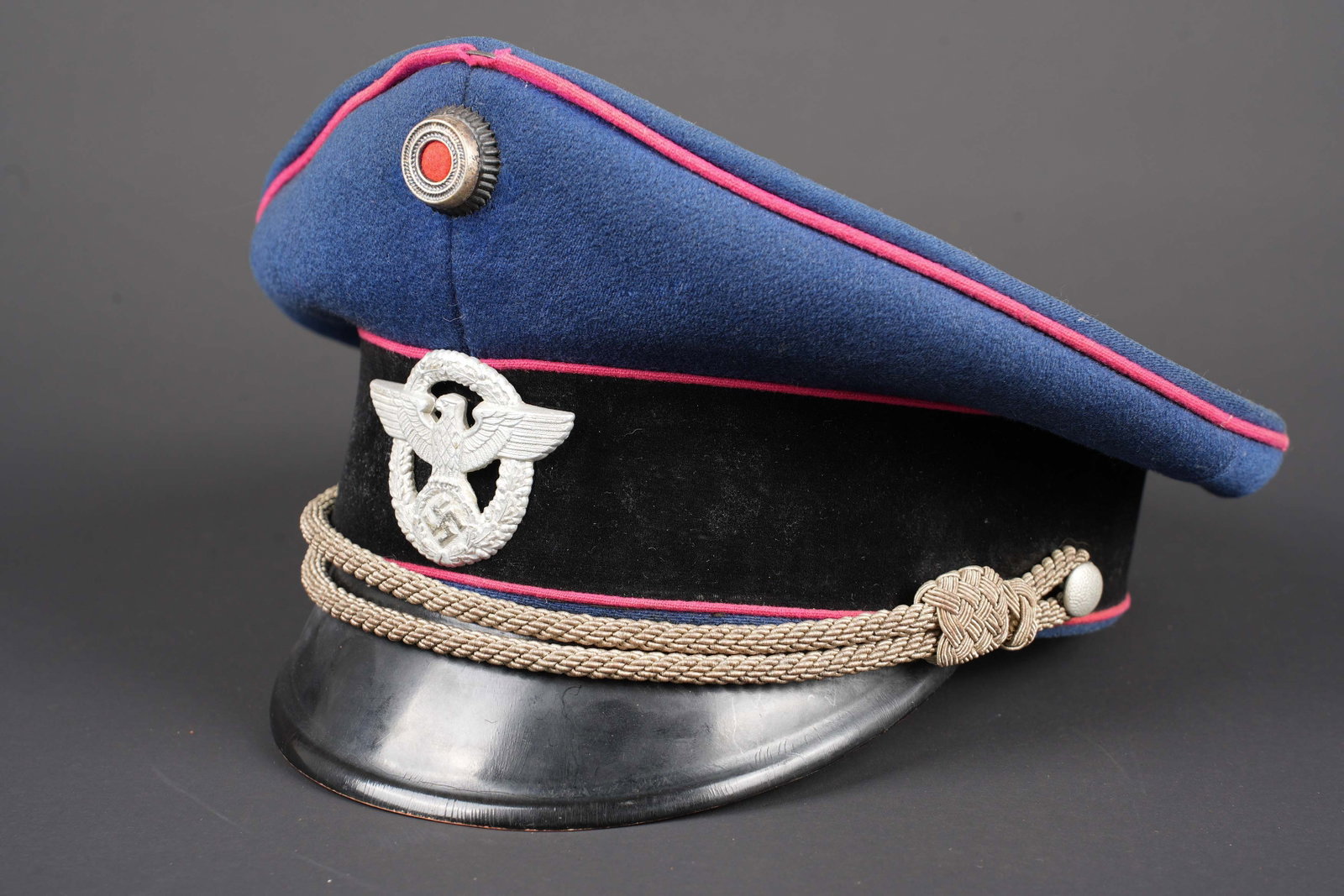 Casquette Feuerschutzpolizei. Feuerschutzpolizei visor cap. (1 of 8)