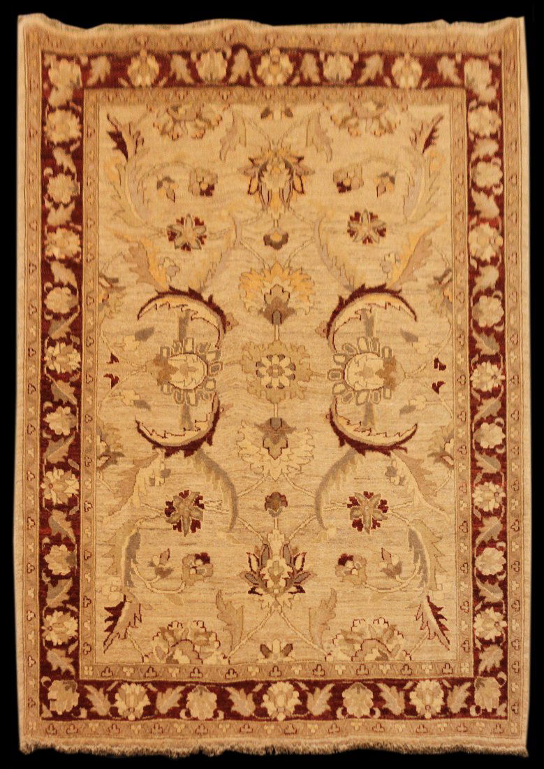New 6' 6" x 4' 5" Pakistani Chobi Throw Rug (1 of 2)