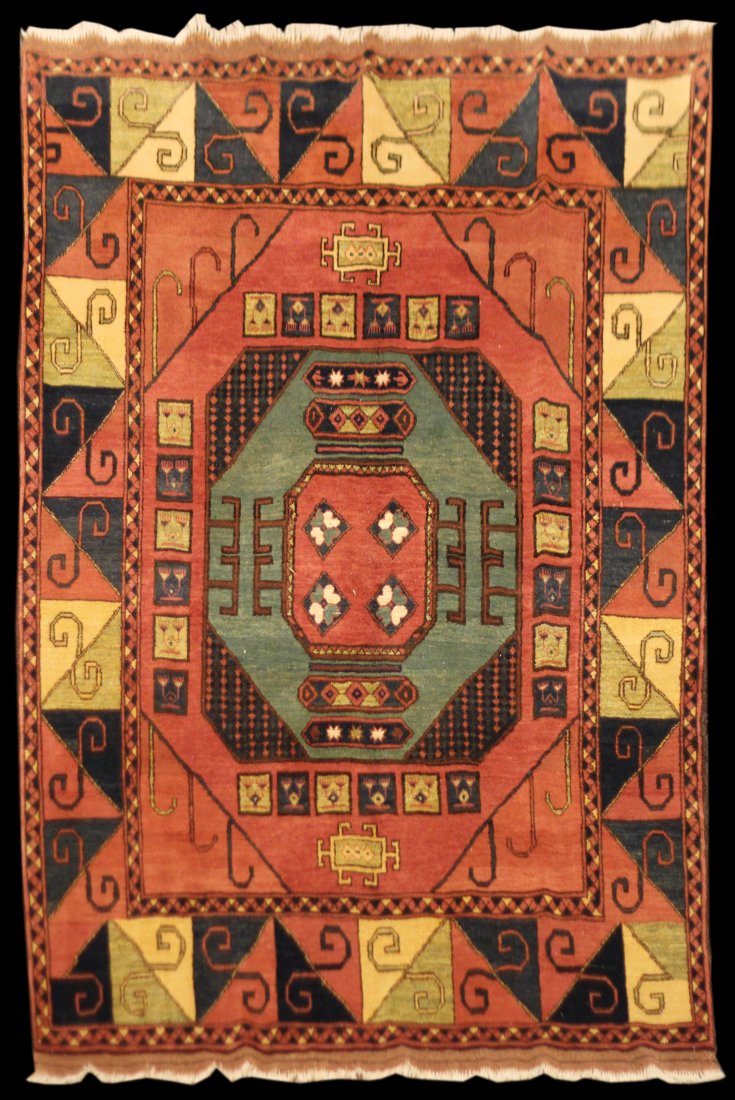 New 8' 3" x 5' 5" Afghan Kargai (1 of 2)