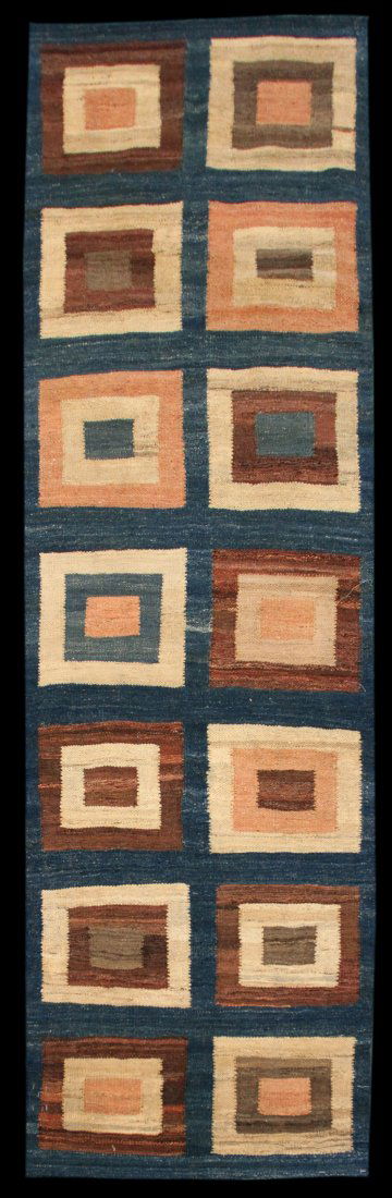 New 9' 6" x 2' 5" Afghan Gabbeh Kilim Runner (1 of 2)