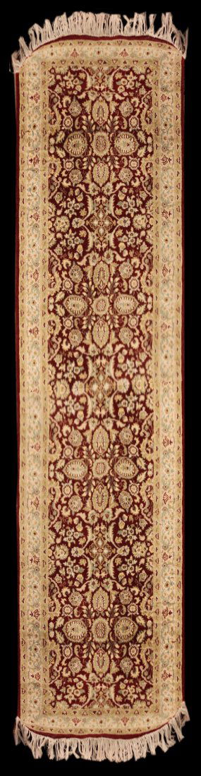 New 10' 4" x 2' 6" Pakistani Tabriz-pattern Runner (1 of 2)